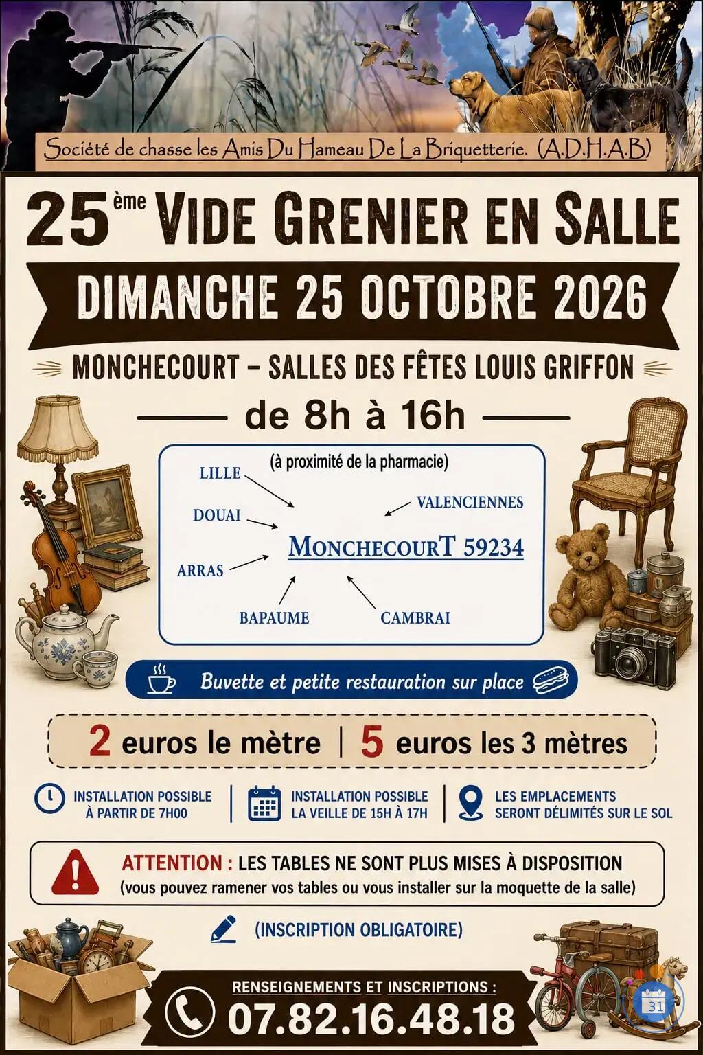 Image 25 ème Vide grenier en Salle (photo 1)