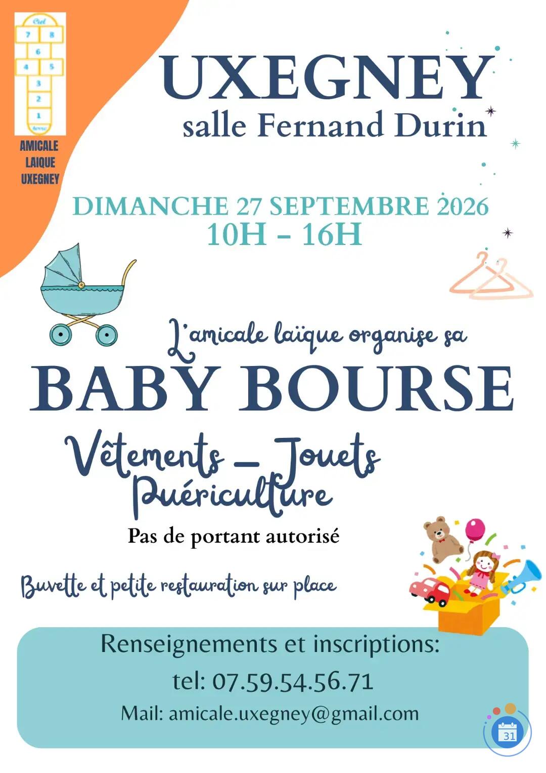 Image Baby bourse automne (photo 1)