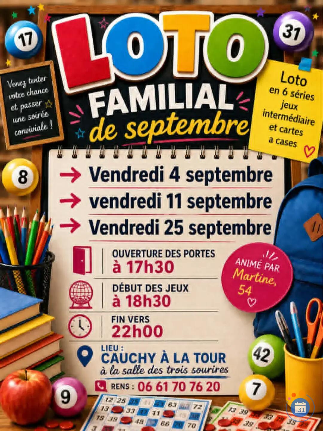 Image Loto familial de septembre (photo 1)