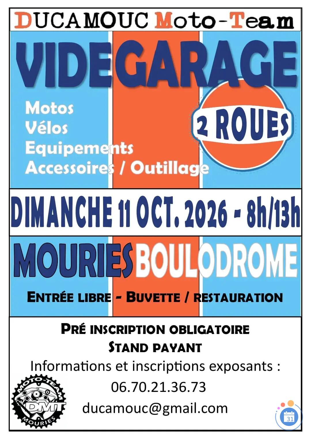 Image VIDE-GARAGE 2 ROUES (motorisé ou non) (photo 1)