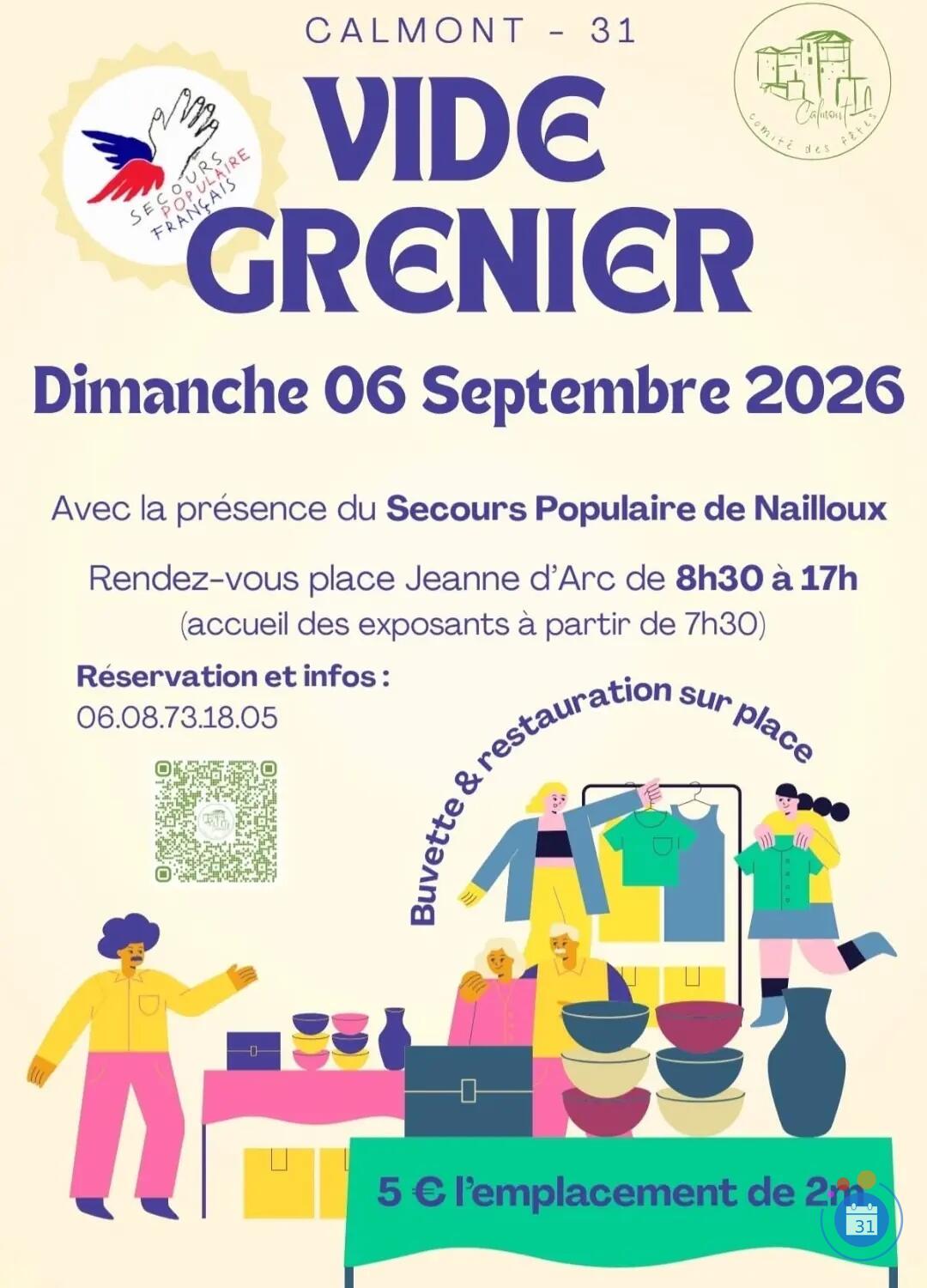 Image Vide grenier de Calmont (photo 1)
