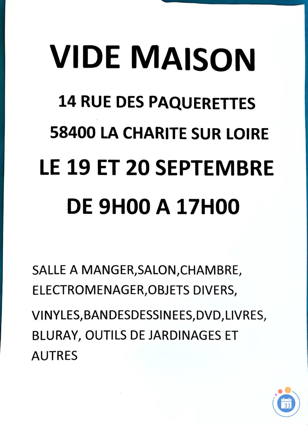 Image Vide maison 58 (photo 1)