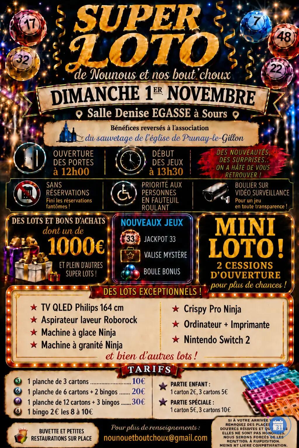 Image SUPER LOTO des Nounous (photo 1)