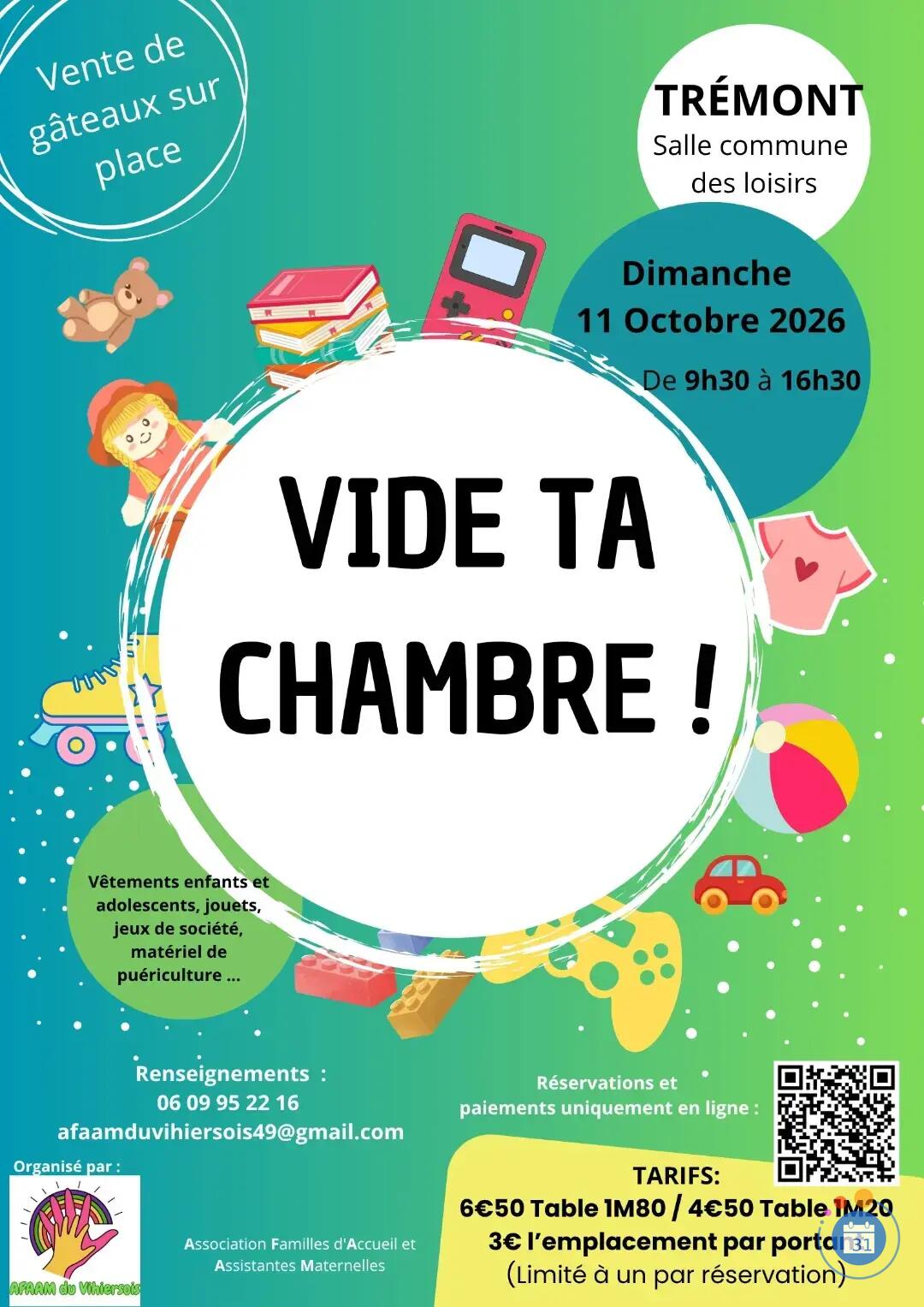 Image VIDE TA CHAMBRE (photo 1)