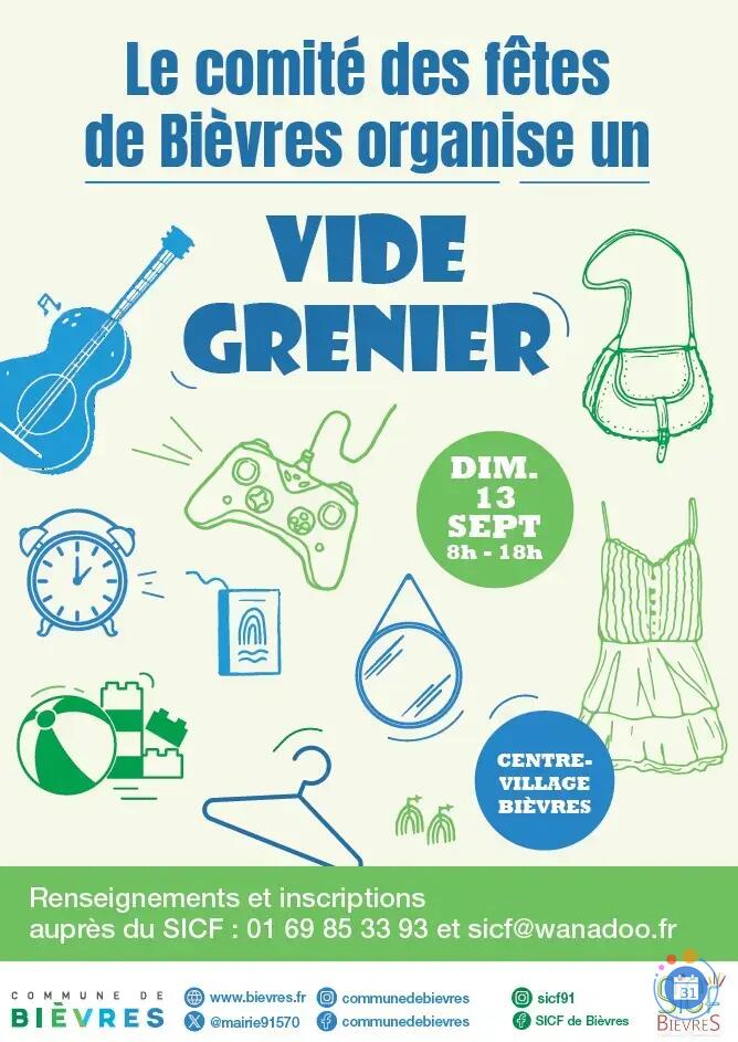Image Vide greniers de Bièvres (photo 1)