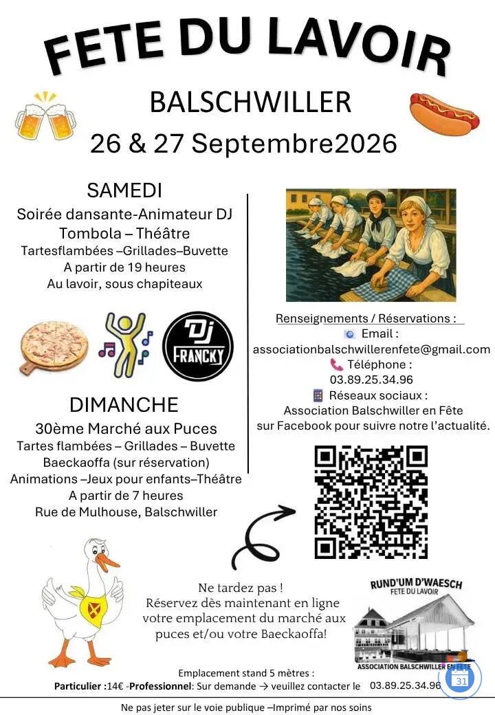 Image Fête du Lavoir - Marché aux puces 2026 (photo 2)
