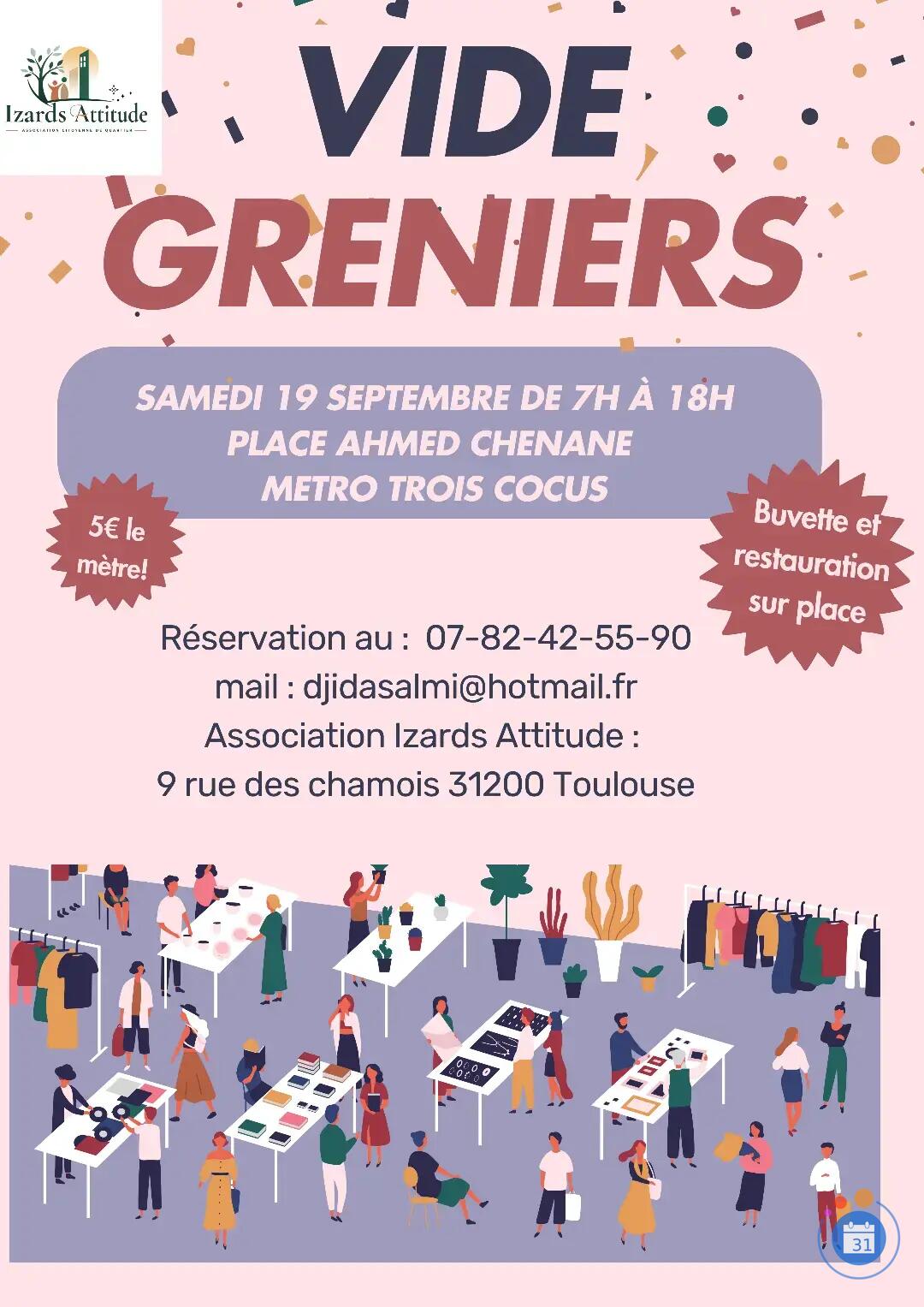 Image Vide greniers d'Izards-Borderouge (photo 1)