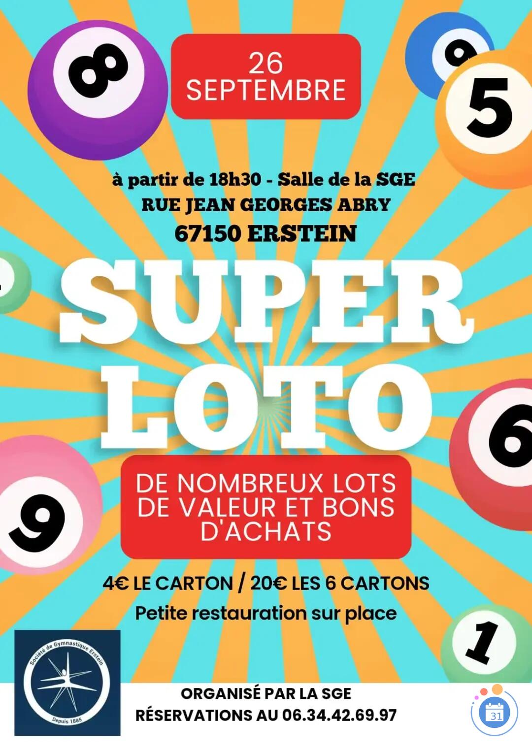 Image Super Loto de rentrée (photo 1)