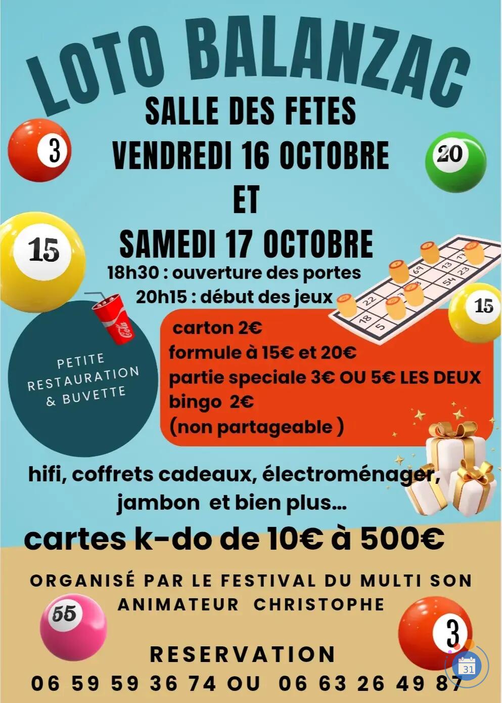 Image Loto d'octobre (photo 1)