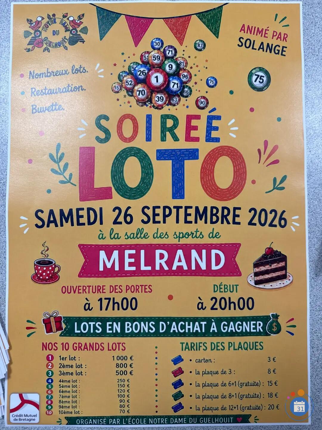 Image Soirée Loto (photo 1)