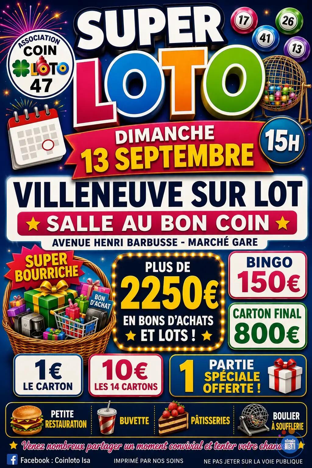 Image SUPER LOTO DU COIN LOTO 47 (photo 1)