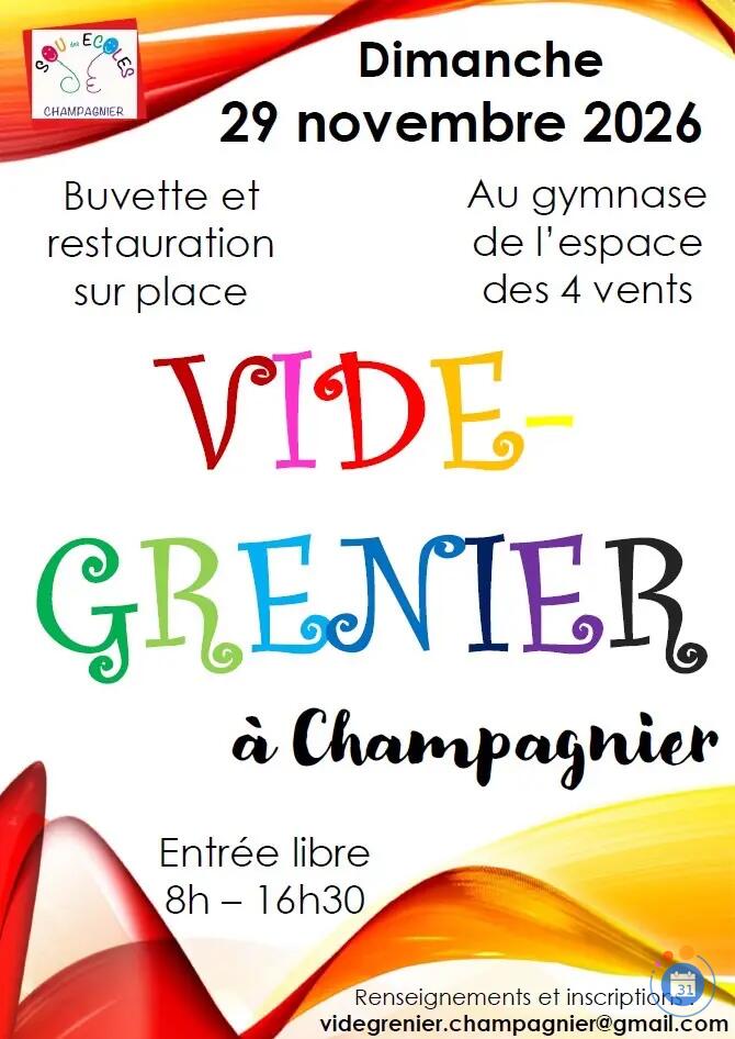 Image Vide Grenier du sou des écoles (photo 1)