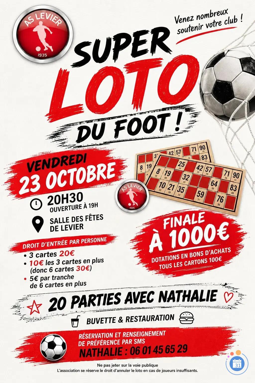 Image Loto de l'AS Levier (photo 1)