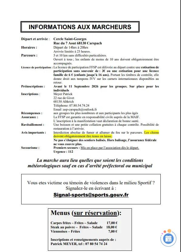 Image Marche populaire de nuit (photo 1)