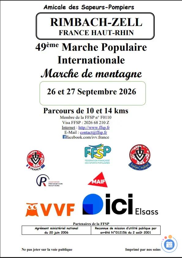 Image Marche populaire de montagne (photo 1)
