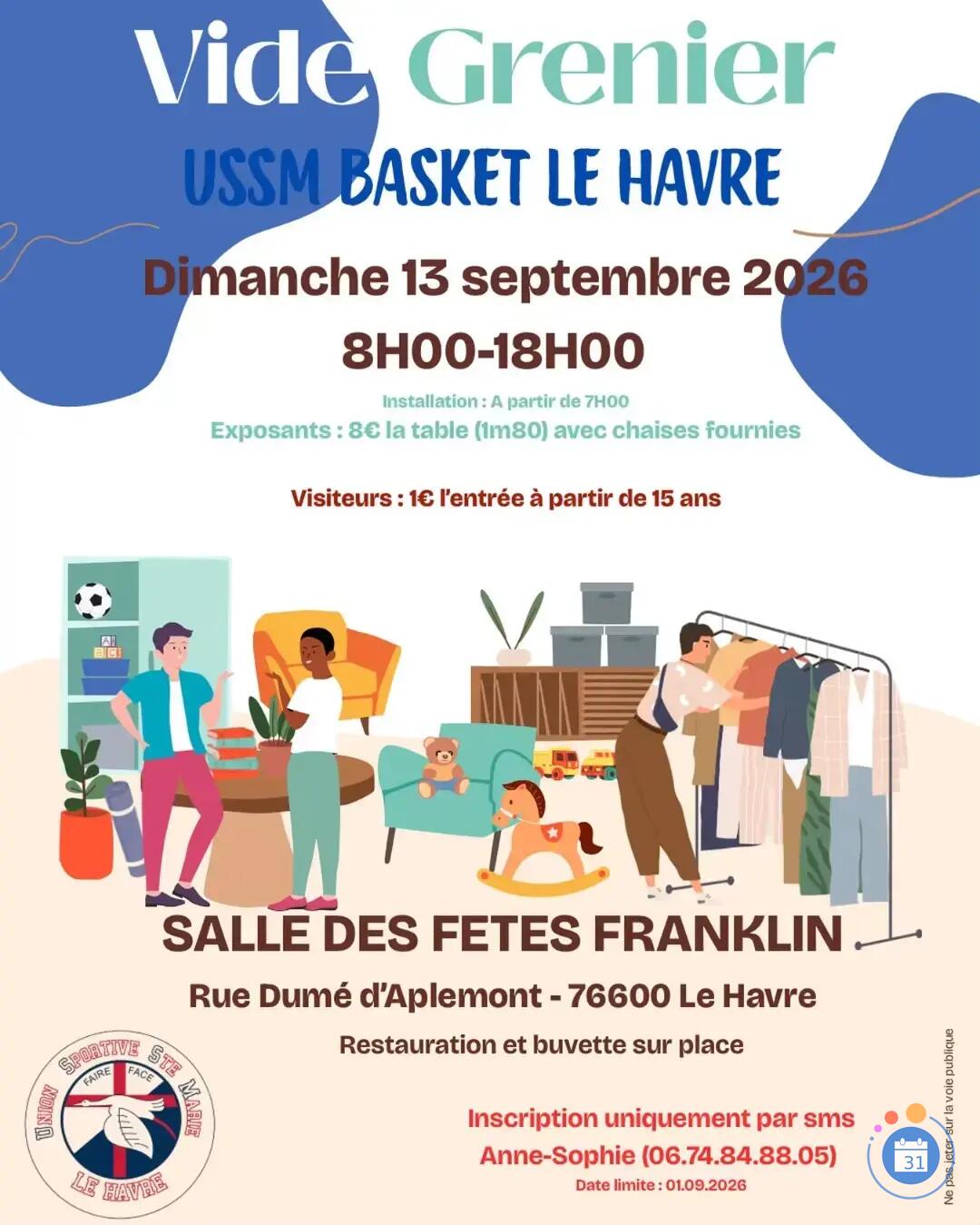 Image vide grenier de l'USSM (photo 1)