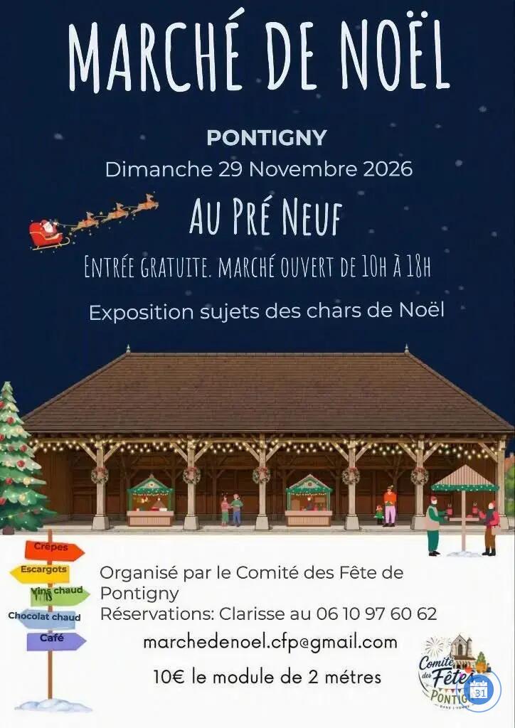 Image Marché de Noël et char de Noël (photo 1)