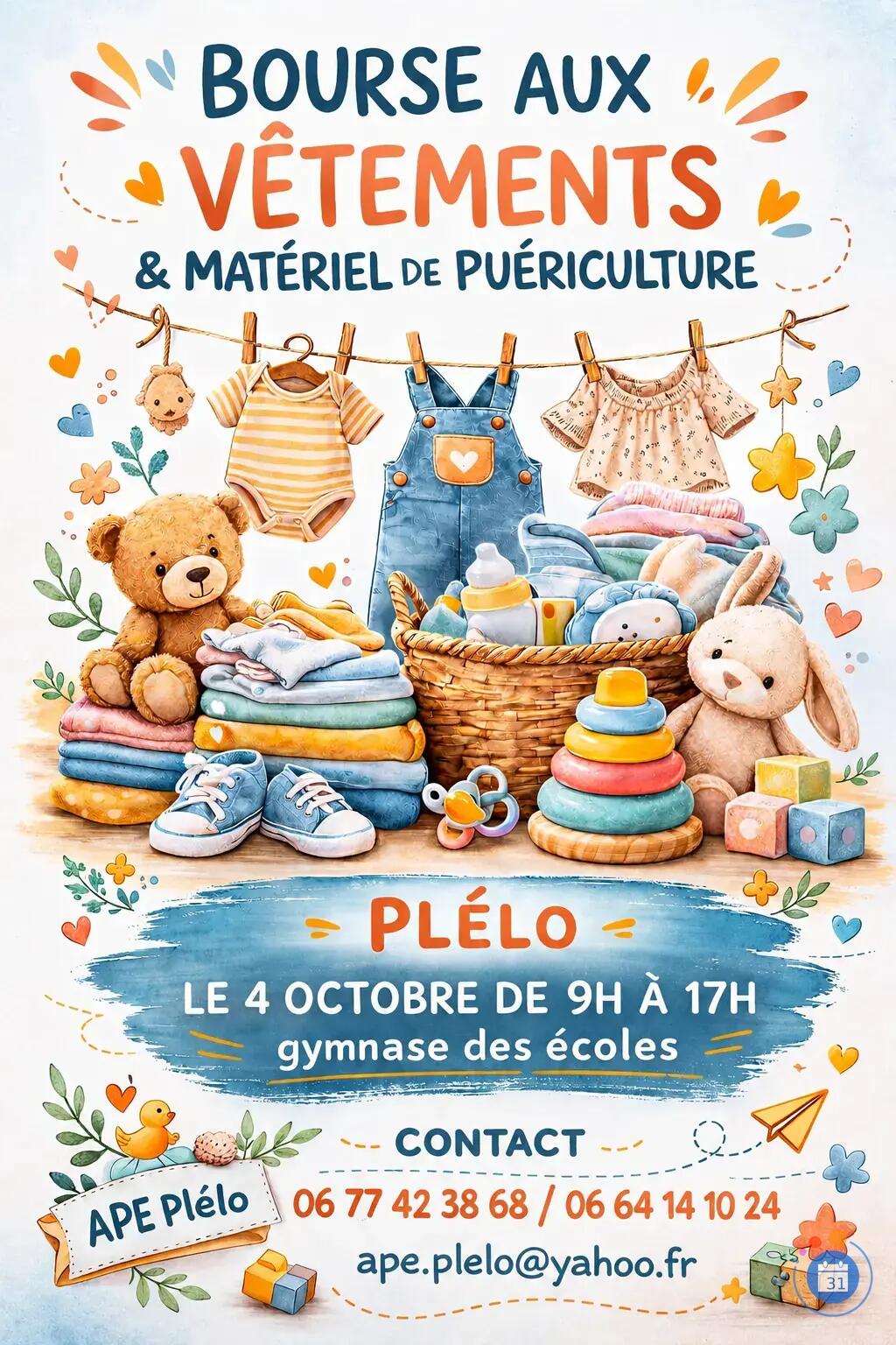 Image Bourse aux vêtements et articles de puériculture (photo 1)