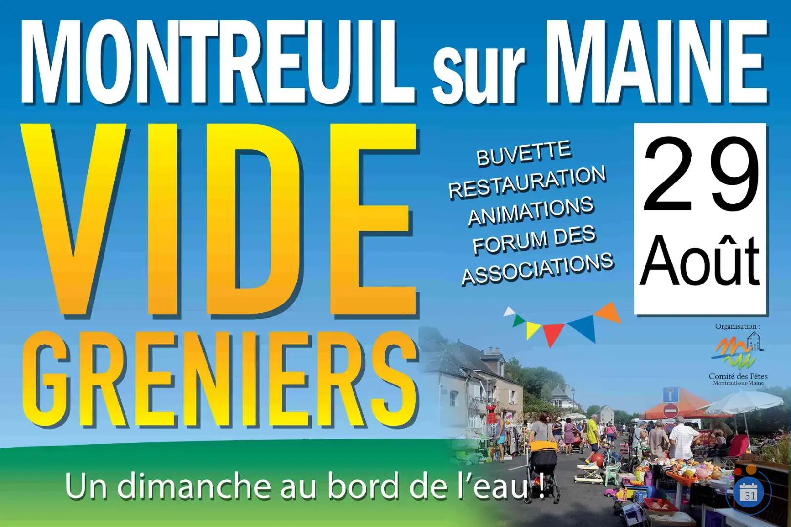 Image Vide-greniers de Montreuil-sur-Maine (photo 1)