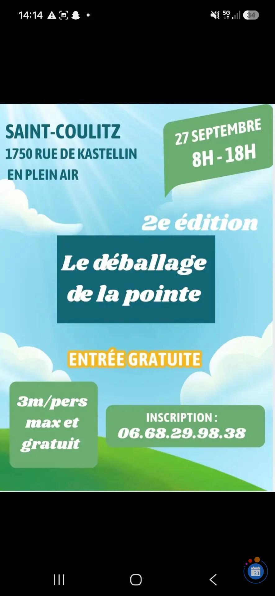 Image Le déballage de la pointe (photo 1)