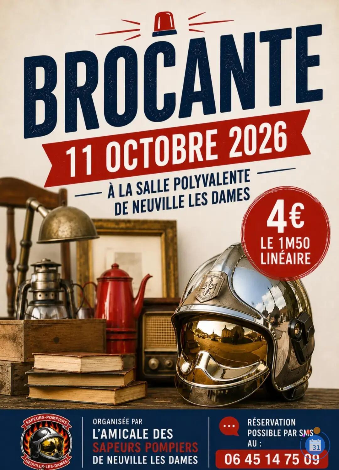 Image Brocante des sapeurs-pompiers de Neuville-les-Dames (photo 1)