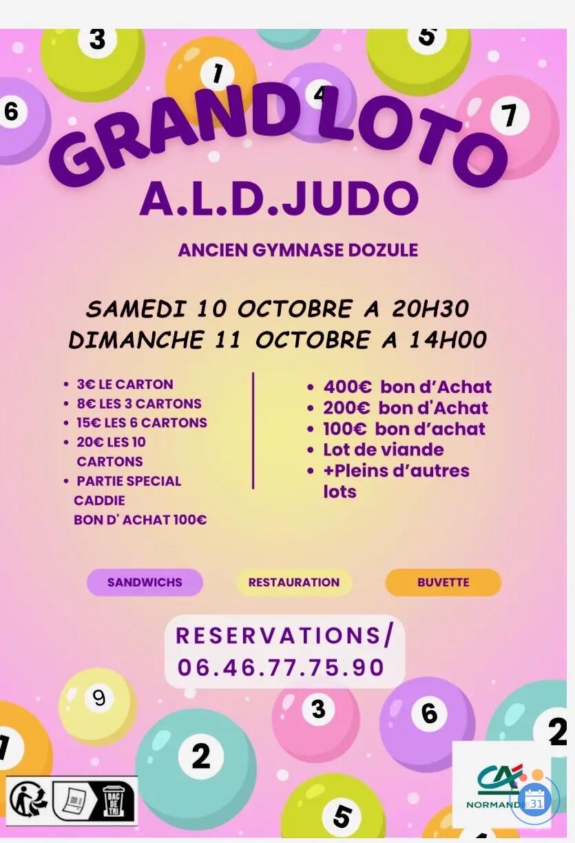 Image Loto judo Dozulé (photo 1)