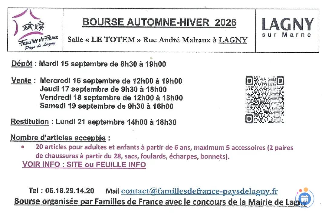Image bourse aux vêtements automne-hiver (photo 1)