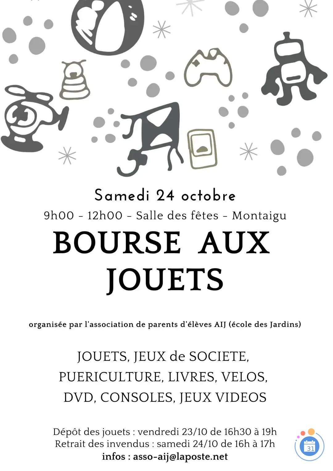 Image Bourse aux jouets, livres, matériel de puériculture (photo 1)