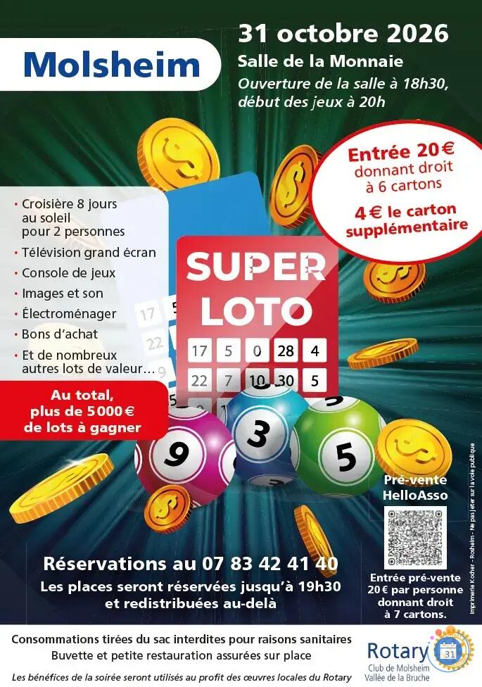 Image Supe Loto du Rotary Club Molsheim vallée de la Bruche (photo 1)