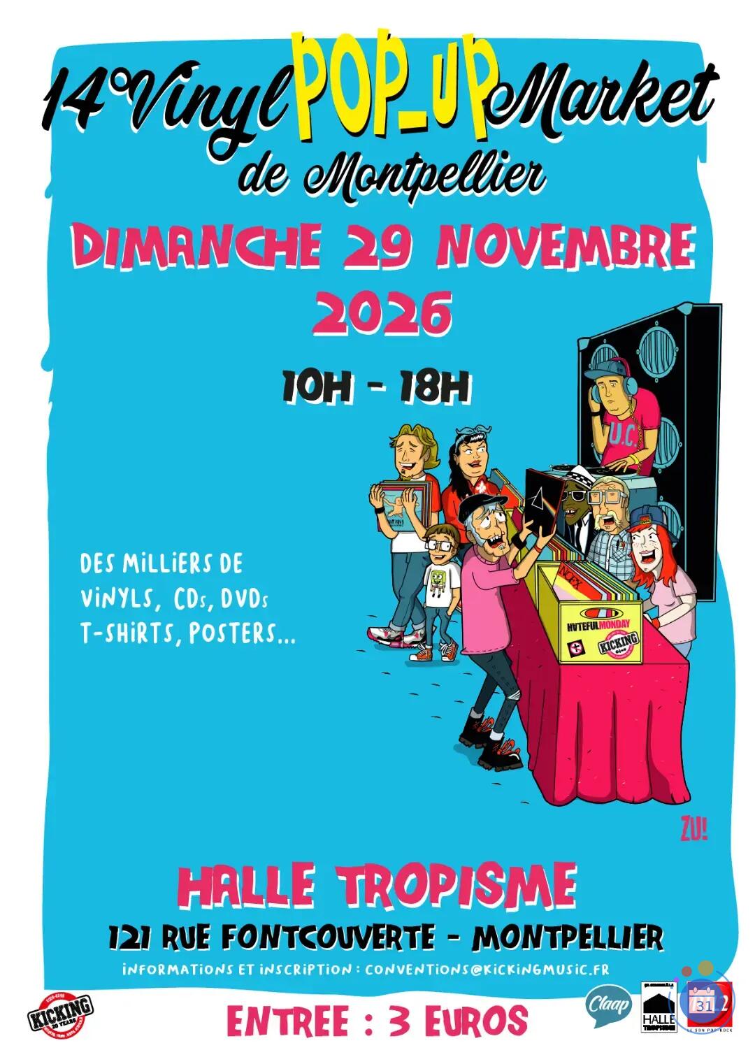 Image 14° Vinyl Pop-Up Market de Montpellier (photo 1)