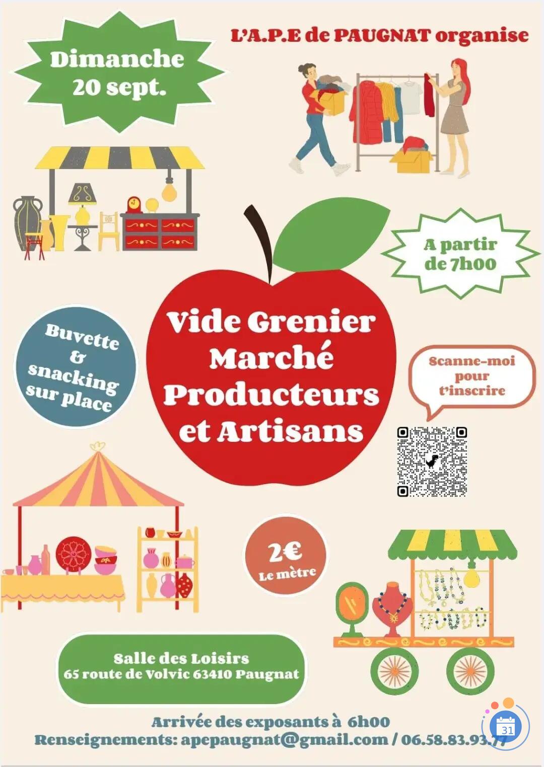 Image Vide grenier, Marché Producteurs et Artisans (photo 1)