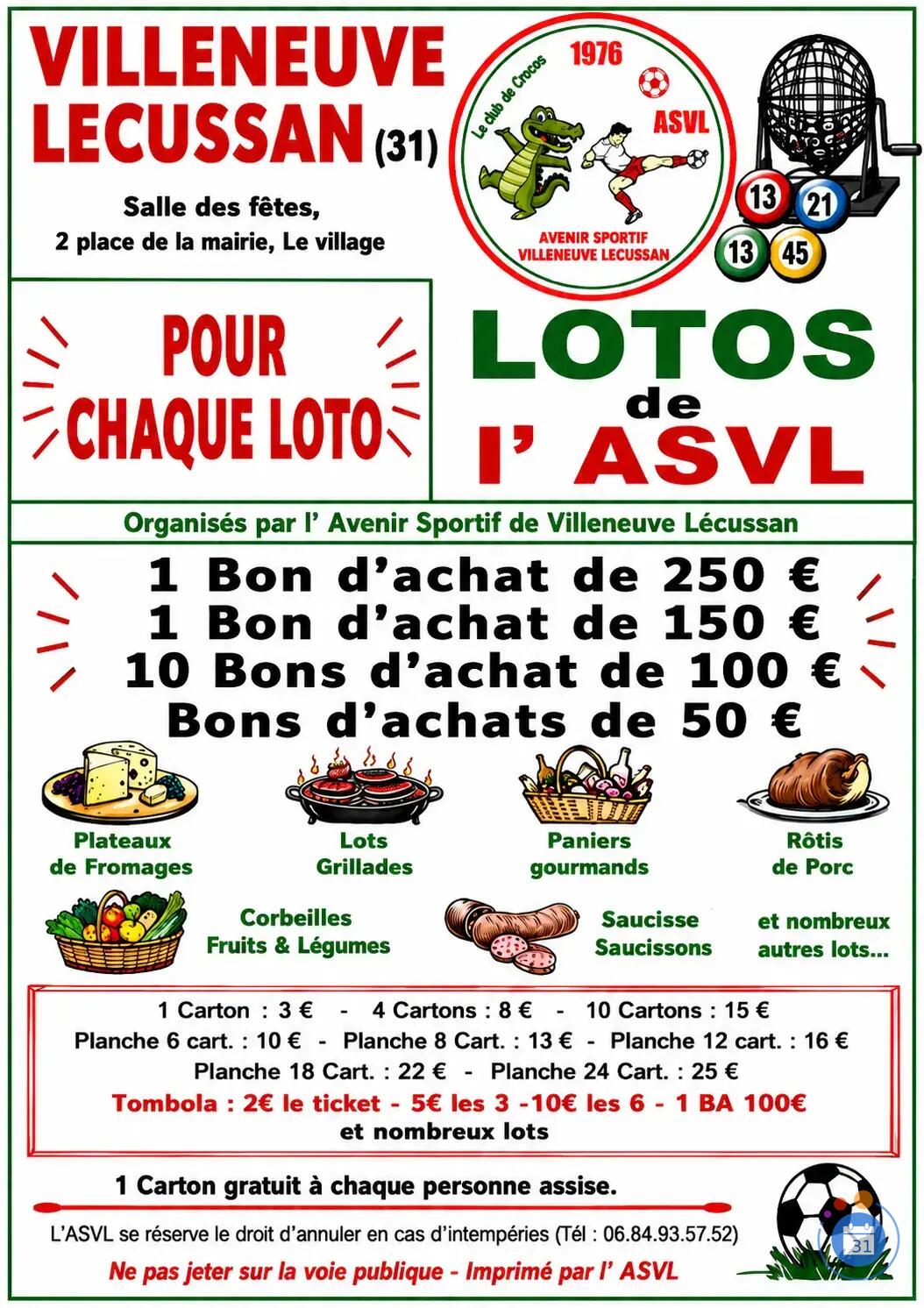 Image LOTO de l'ASVL (photo 1)