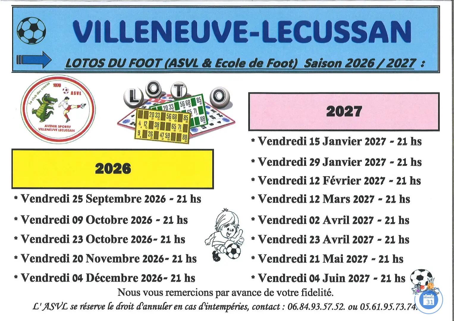 Image LOTO de l'ASVL (photo 2)