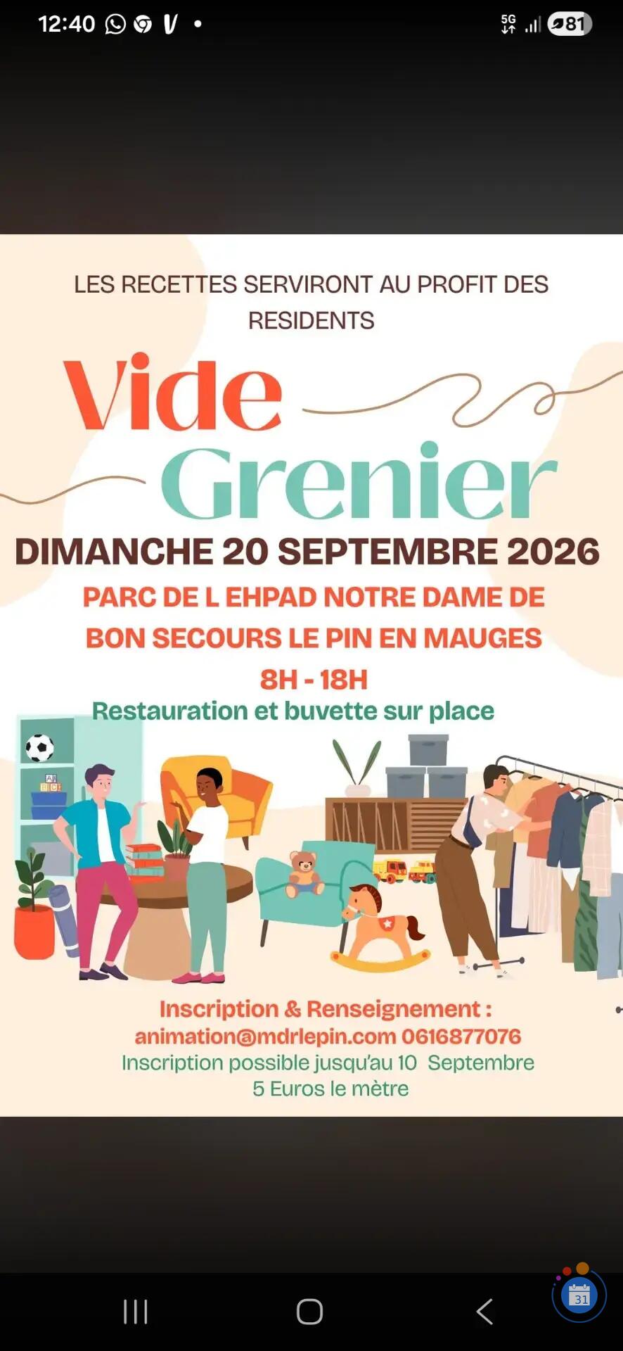 Image Vide grenier solidaire (photo 1)