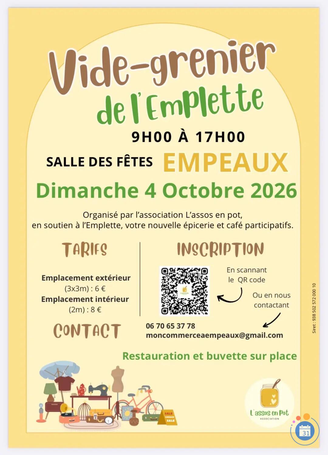 Image Vide grenier de l’Emplette (photo 1)