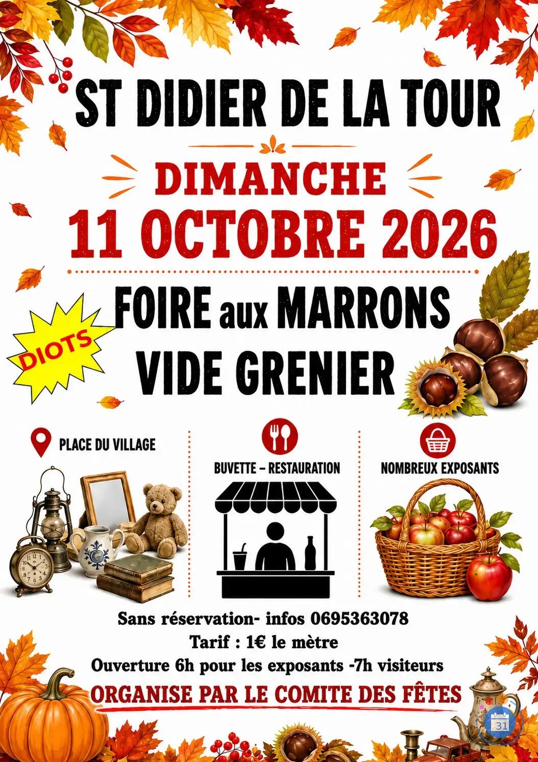 Image foire d'automne et vide grenier (photo 1)