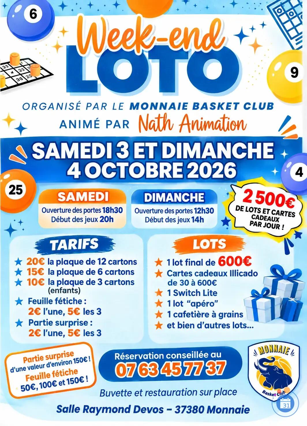 Image Loto animé par Nath Animation (photo 1)
