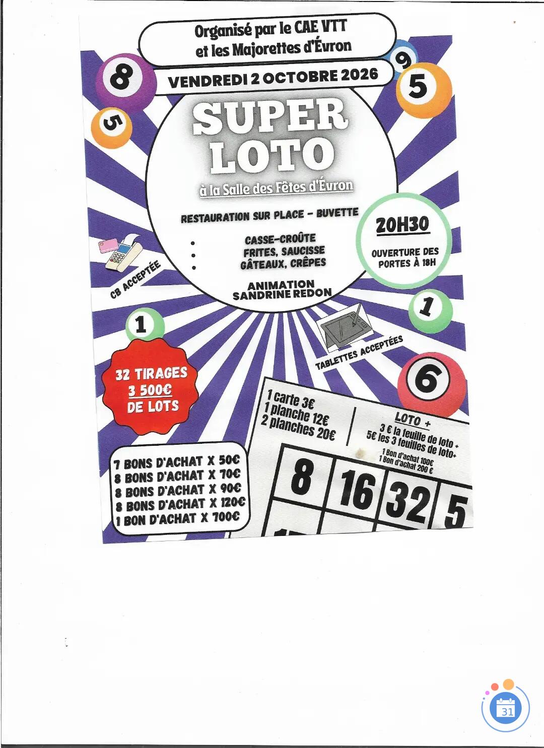 Image SUPER LOTO (photo 1)