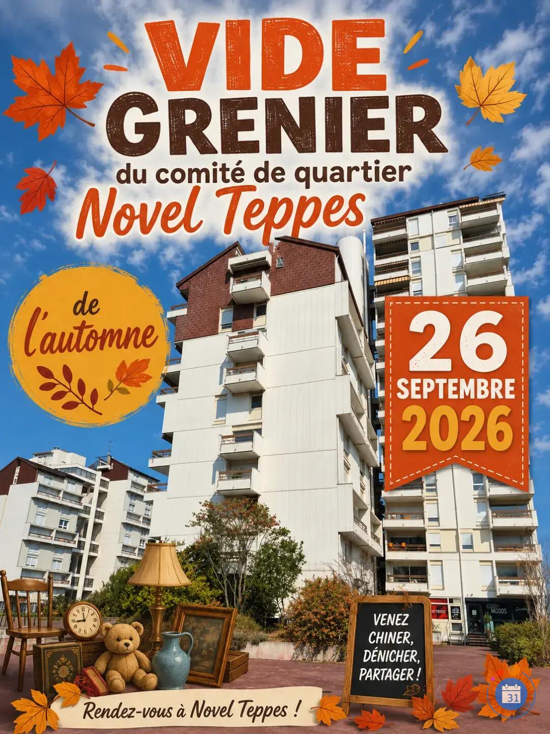 Image vide grenier du Comite de Quartier Novel Teppes (photo 2)