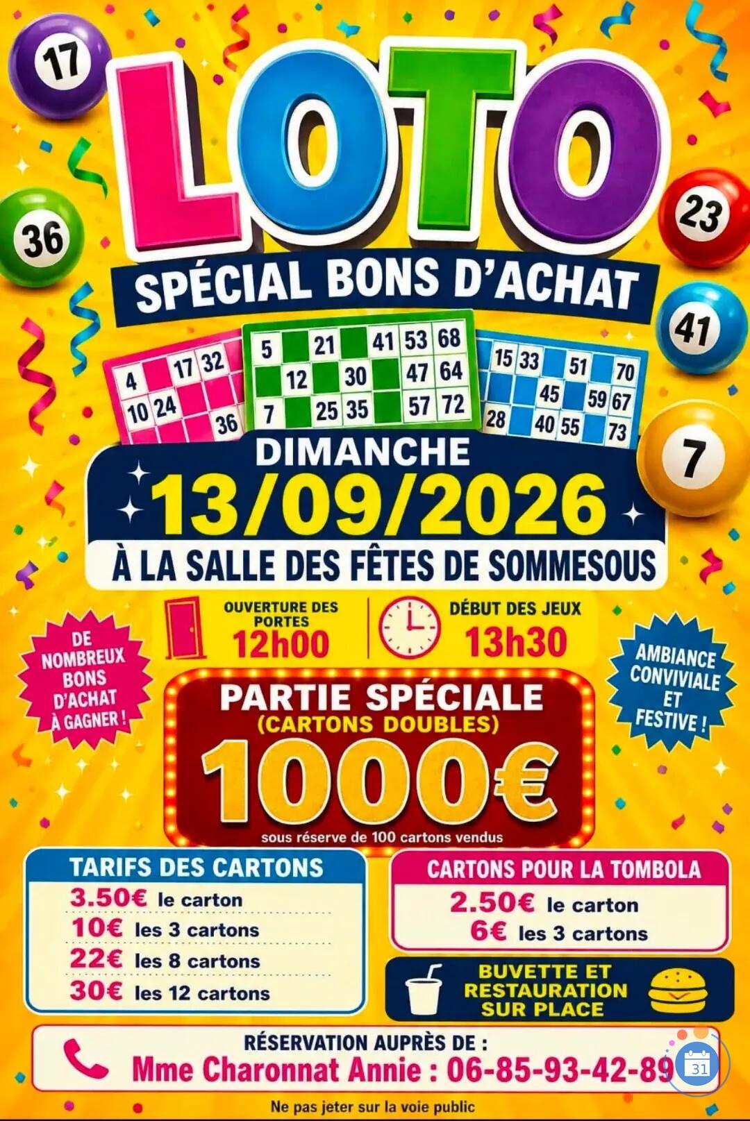 Image Loto Sommesous (photo 1)
