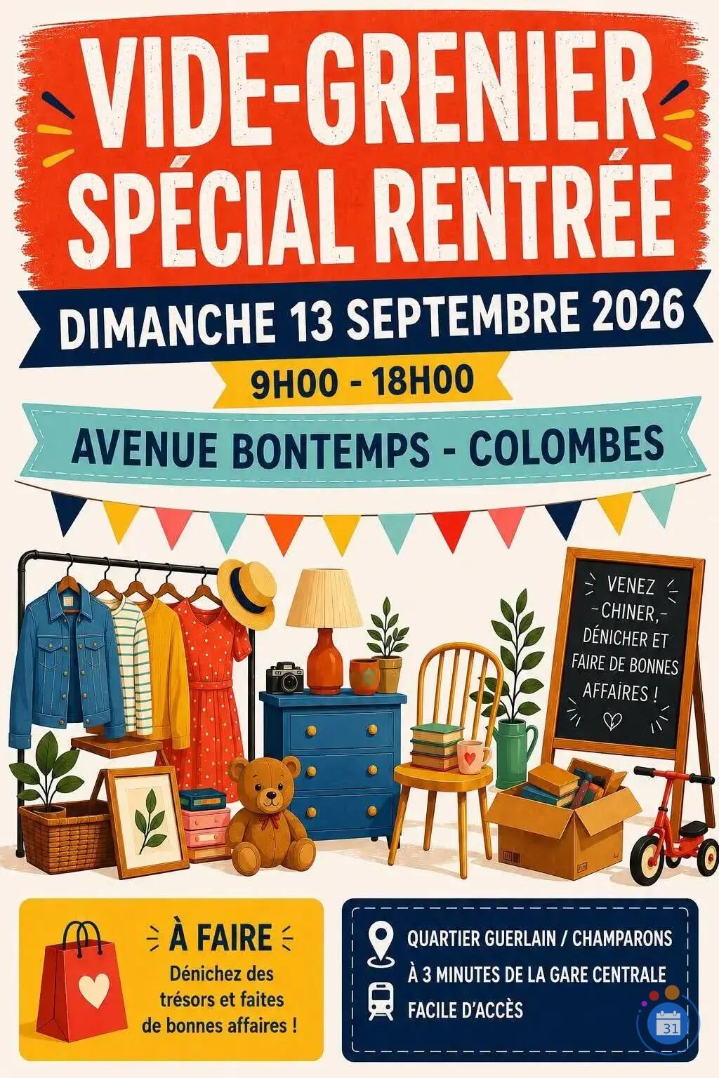 Image Vide-grenier de l'avenue Bontemps (photo 1)