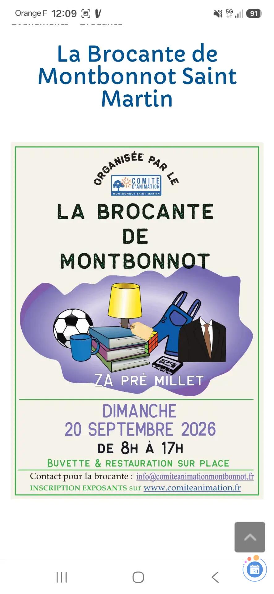 Image Grand vide grenier Montbonnot (photo 1)