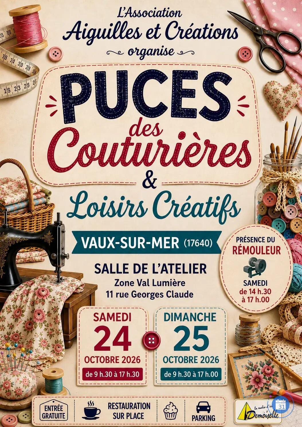 Image Puces des couturières et des loisirs créatifs (photo 1)