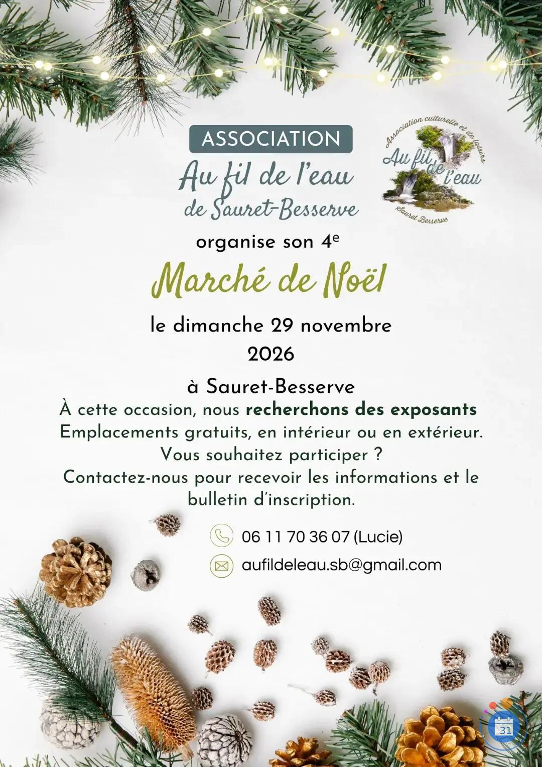 Image Marché de noël de Sauret Besserve (photo 1)