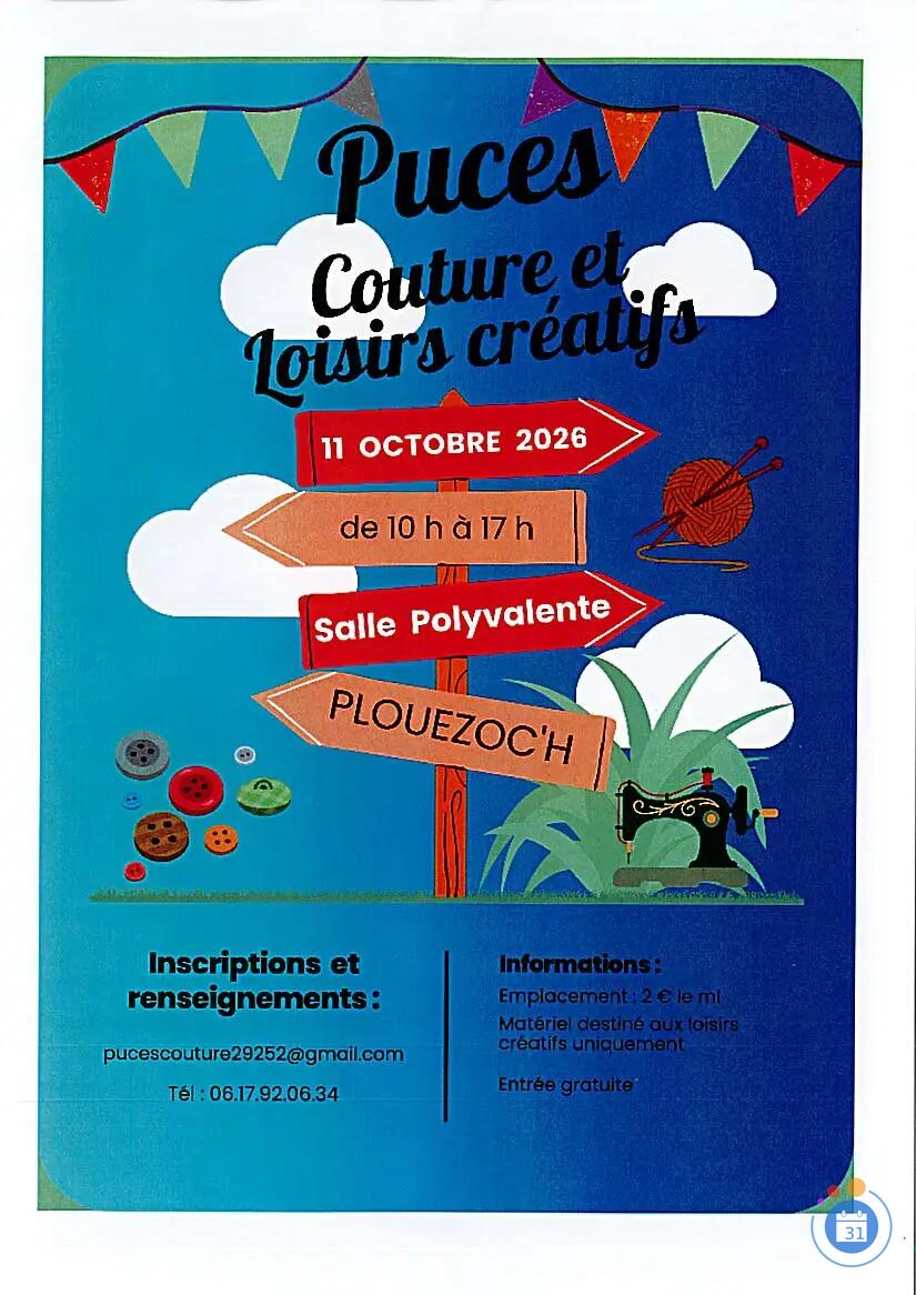 Image Puces Couture et loisirs créatifs (photo 1)