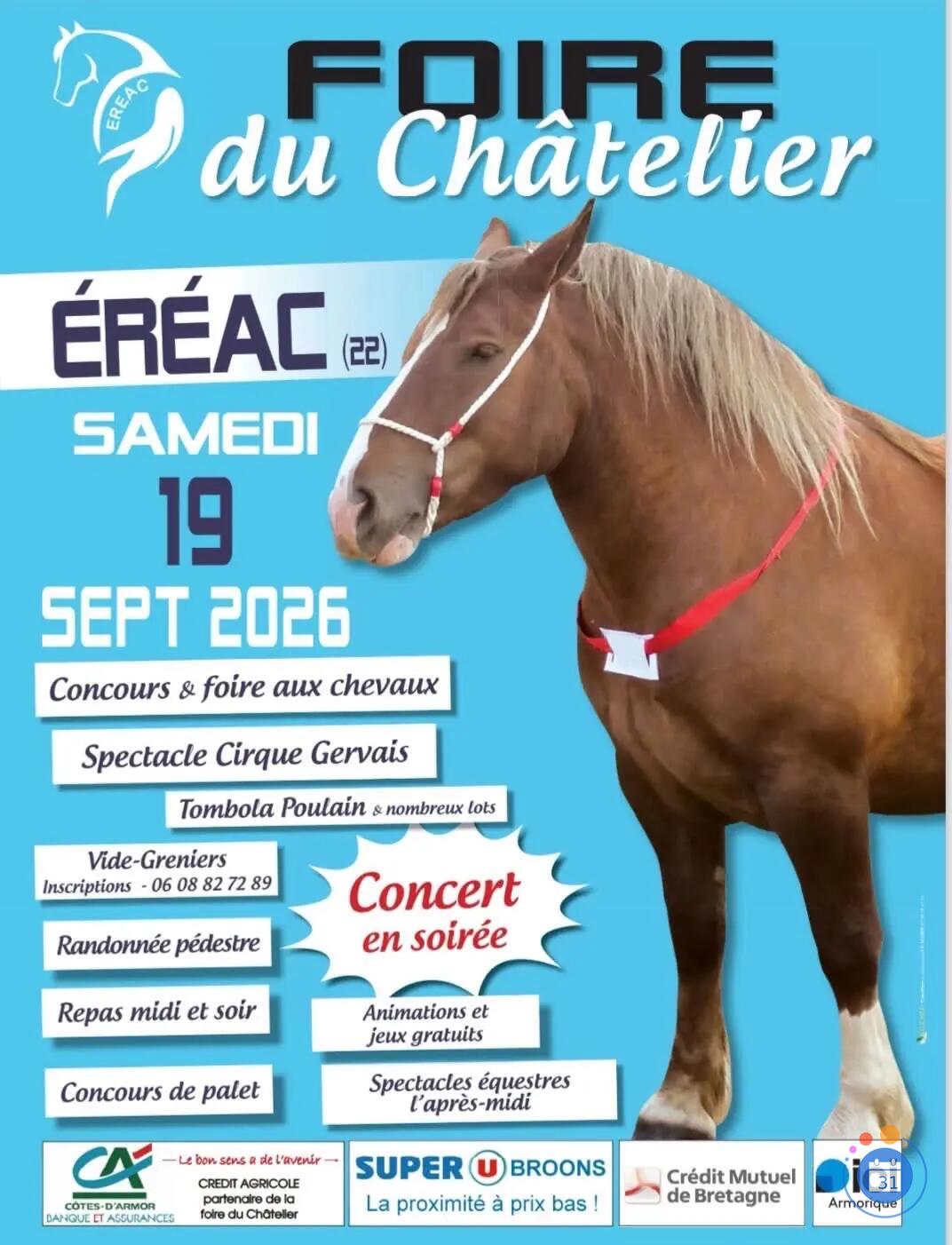 Image Vide Grenier Éréac Foire du Chatelier (photo 1)