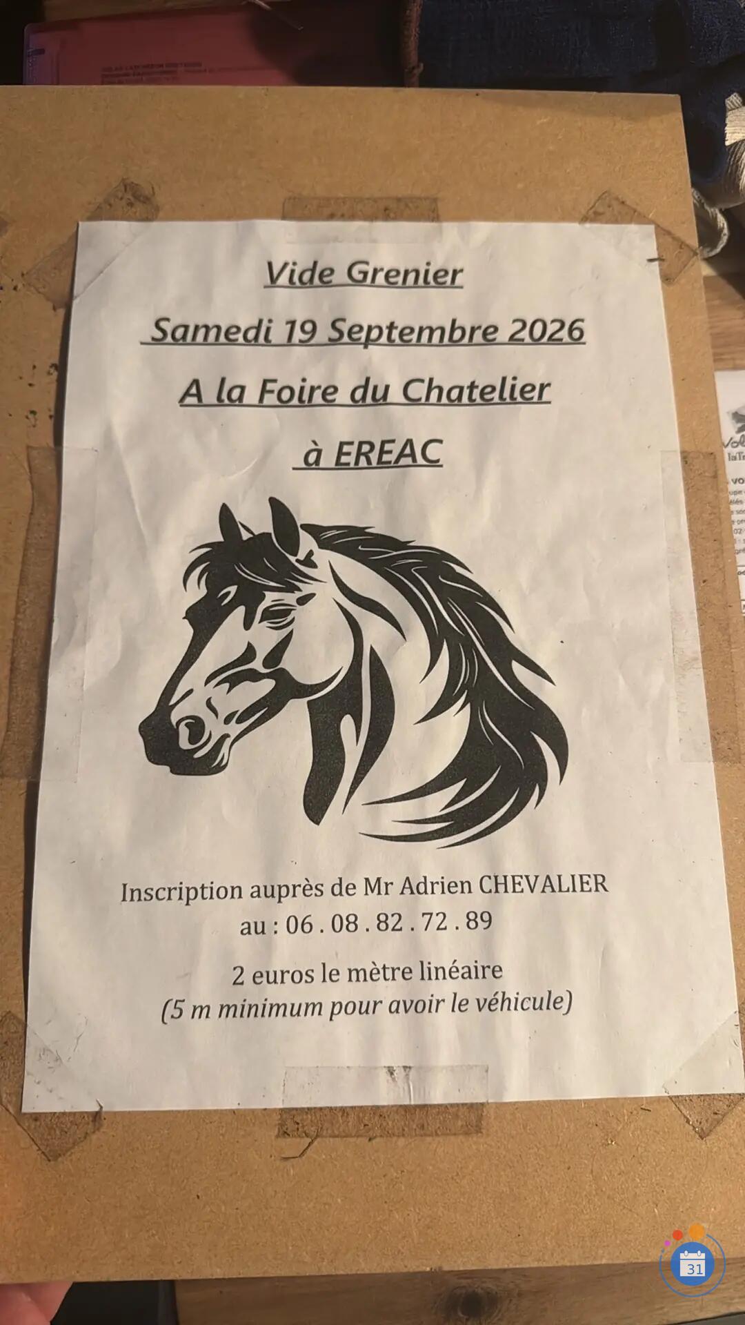 Image Vide Grenier Éréac Foire du Chatelier (photo 2)