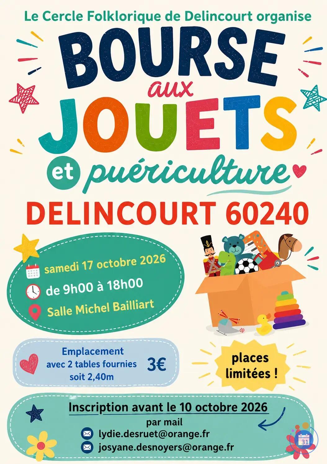 Image BOURSE AUX JOUETS ET PUÉRICULTURE (photo 1)