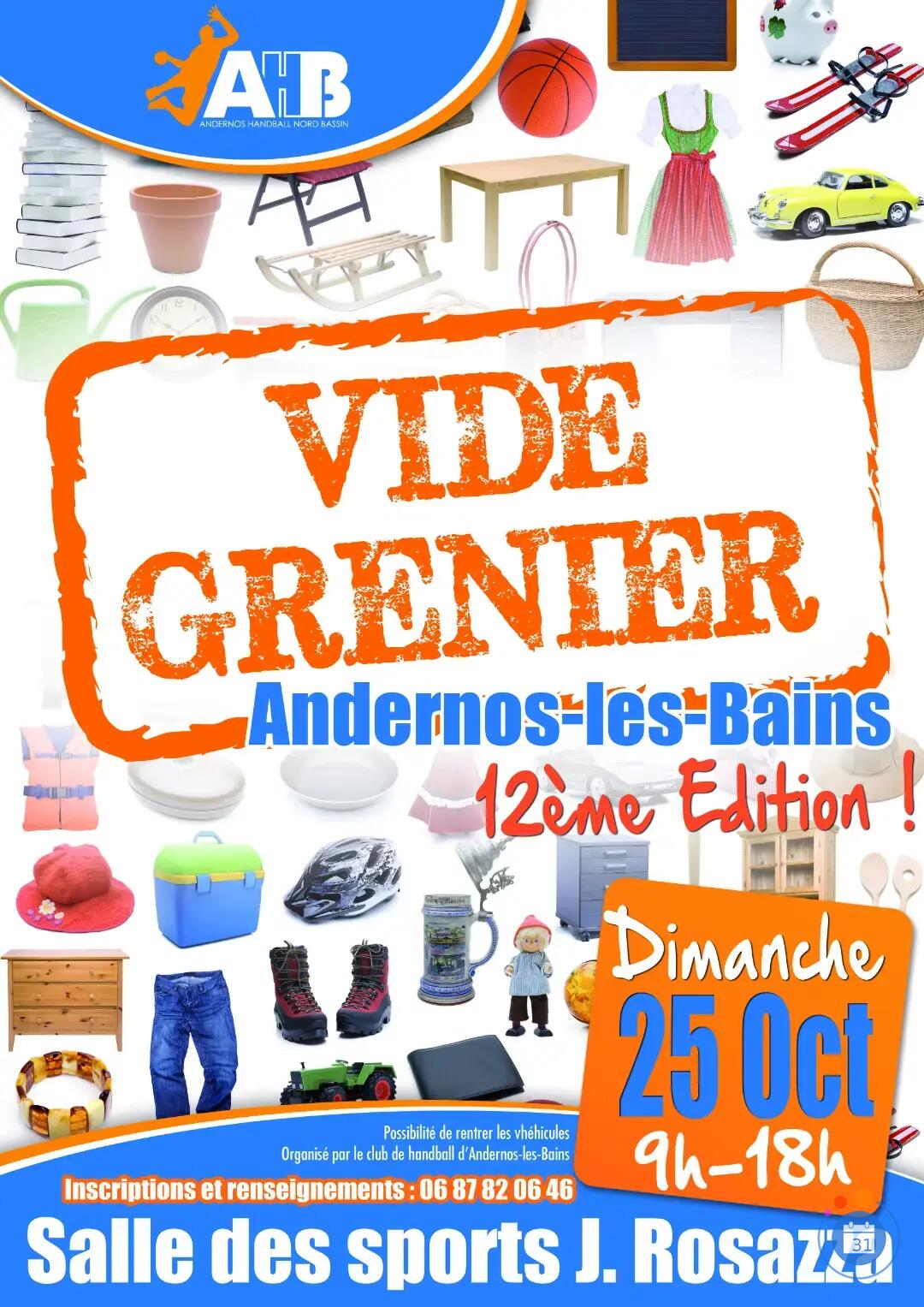 Image Vide grenier Andernos Handball Nord Bassin (photo 1)