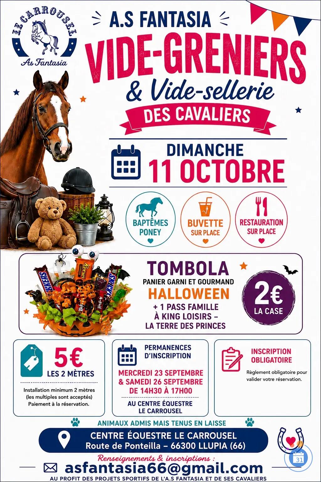 Image Grand vide-greniers et vide sellerie des cavaliers (photo 1)